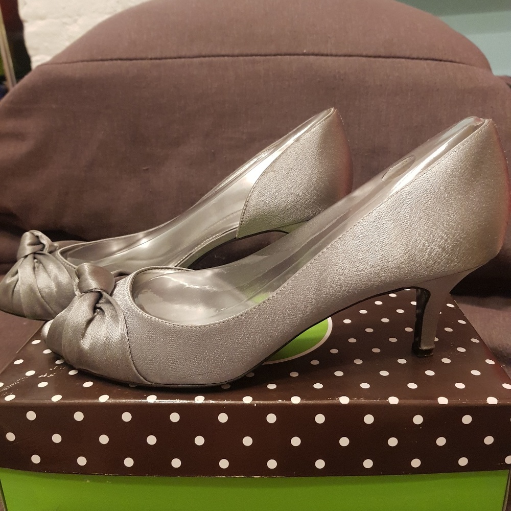 Silver Dress Shoes